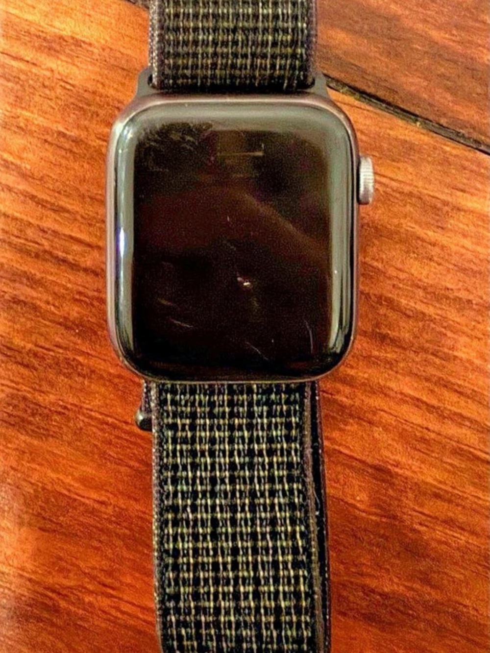 Apple Watch Series 4 Nike+ 44mm Black Watch with Sport Loop